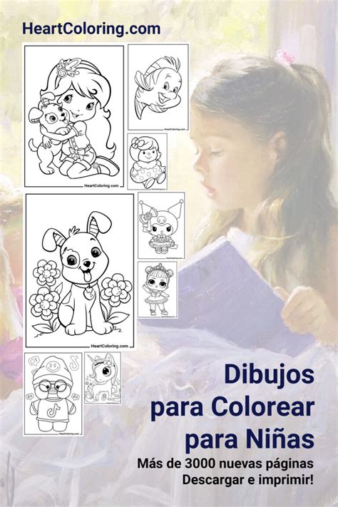 Colecciones De Páginas Para Colorear En Heartcoloring