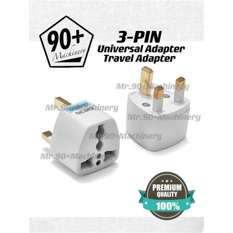 3 PIN Universal Adapter Plug UK 3PIN MALAYSIA CHINA PLUG SOCKET US EU