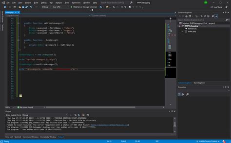 Debugging Php In Visual Studio Devsense Blog