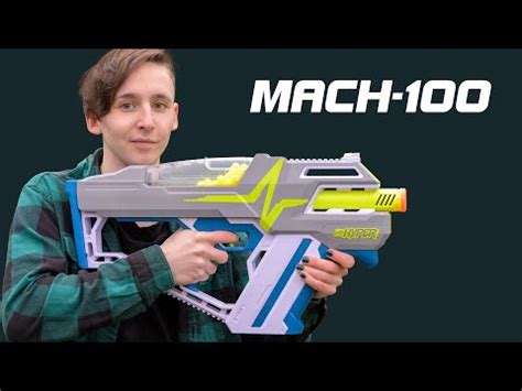 Nerf Hyper Mach 100 Unboxing Review Test MagicBiber Deutsch