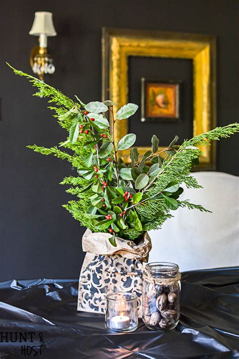 Easy Holiday Centerpiece Idea Salvaged Living