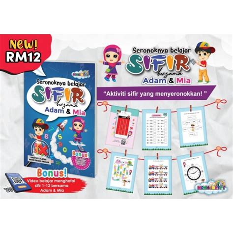 BUKU SERONOKNYA BELAJAR SIFIR BERSAMA ADAM MIA SIFIR MATEMATIK