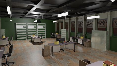 3D Model Police Station - TurboSquid 2158044