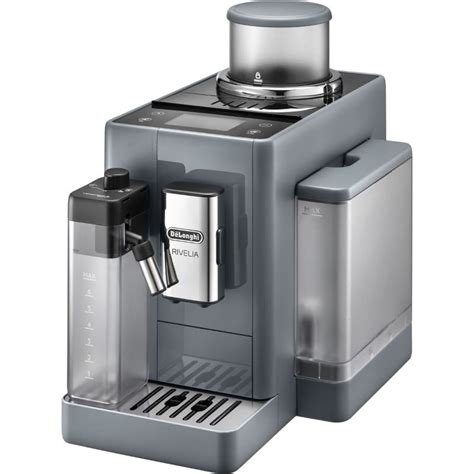 DeLonghi Rivelia Automatic Bean To Cup Coffee Machine Pebble Grey