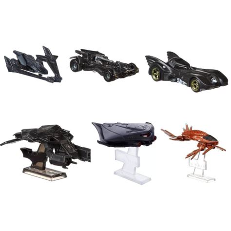 Coleção 6 Batman Retrô Hot Wheels Mattel DMC55 em Promoção na Americanas