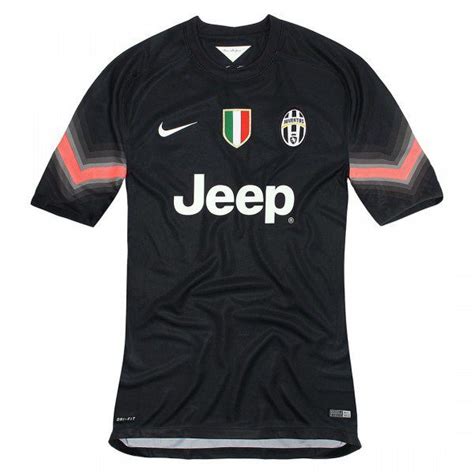 Maglia Da Gara Portiere Nike FC Juventus 14 15 Nera Footex It