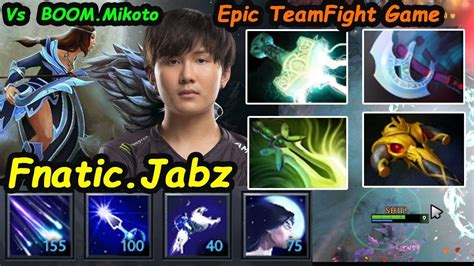 Fnatic Jabz Mirana Carry Epic Teamfight Vs BOOM Mikoto Rank2 Dota 2