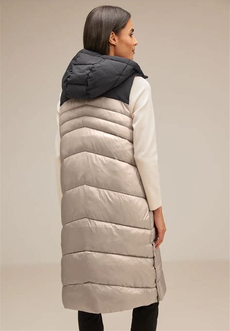 Street One Gilet Long Dans Un M Lange De Mati Res In Dor Street One