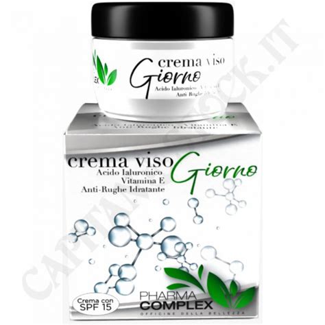 Pharma Complex Crema Viso Giorno Acido Ialuronico Vitamina E Anti