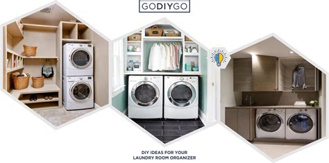 46 DIY Ideas for your Laundry Room Organizer - GODIYGO.COM