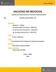 TC FINAL FERIAS Y MISIONES Docx Ferias Y Misiones FACULTAD DE