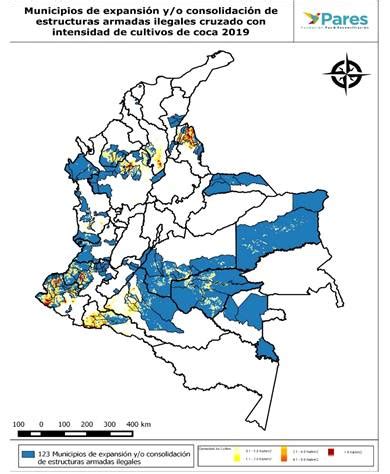 El Mapa De La Seguridad En Colombia Semana