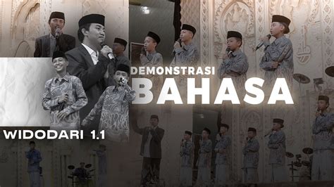 Demonstrasi Bahasa Widodari Pon Pes Darul Falah Amtsilati Youtube