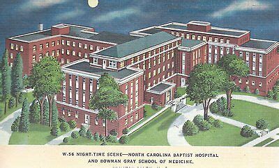 Baptist Hospital Bowman Grey Winston Salem NC Unused Mint Linen ...