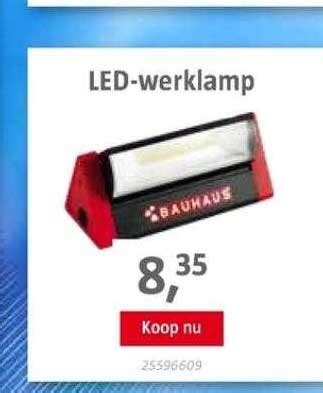 LED Werklamp Aanbieding Bij BAUHAUS 1Folders Nl