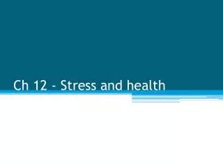 PPT Managing Stress Coping With Lifes Challenges PowerPoint