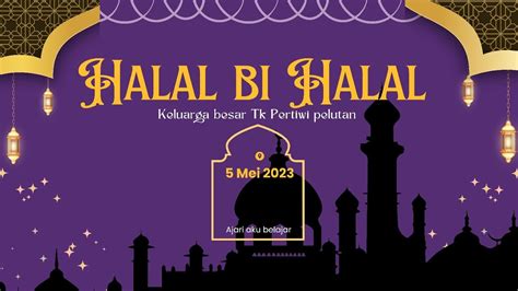 Halalbihalal Keluarga Besar Tk Pertiwi Pelutan Youtube