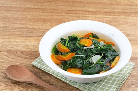 Sayur Bayam, Spinach Soup. Stock Photo by tyasindayanti | PhotoDune