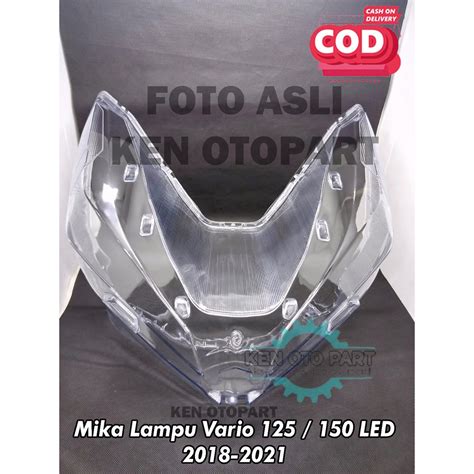 Jual Mika Lampu Depan All New Vario 150 125 LED ESP Keyless 2018 2021