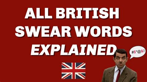 83 How To Swear In British English Very Rude Content With James