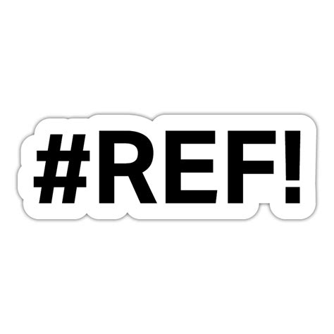 Ref Sticker 5 Pack