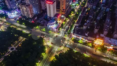 贵港城市夜景航拍延时3840x2160高清视频素材下载编号9745711实拍视频光厂vj师网