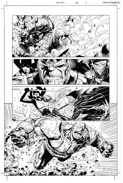 Infinity Pg Artists Jim Cheung Penciller Mark Morales Inker