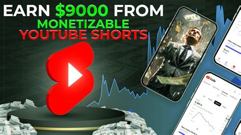 Earn 9000 Monthly How To Make Monetizable Youtube Shorts For