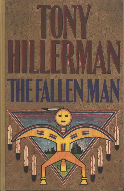 The Fallen Men - The Fallen Man [Large Print, hardcover, 1996] | The Tony Hillerman Portal
