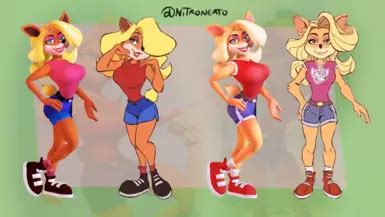 Original Tawna Bandicoot Inspired By Nitro Neato At Crash Bandicoot 4