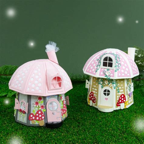 Enchanted Fairy Village Die Set 5435e Tonic Studios