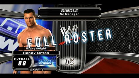 WWE SmackDown Vs Raw 2007 Full Roster Xenia Canary Max Settings YouTube