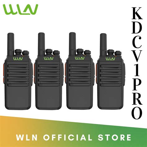 Wln Kd Cv Pro W Channel Uhf Mhz Two Way Walkie Talkie Radio