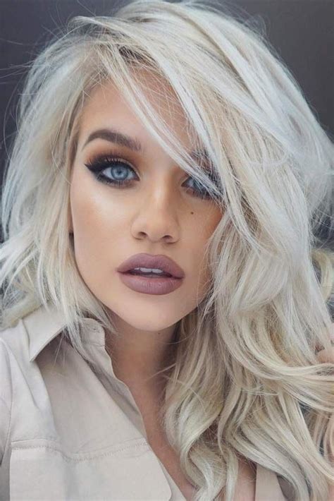 Best Platinum Blonde Hair Colors See More Lovehairstyles