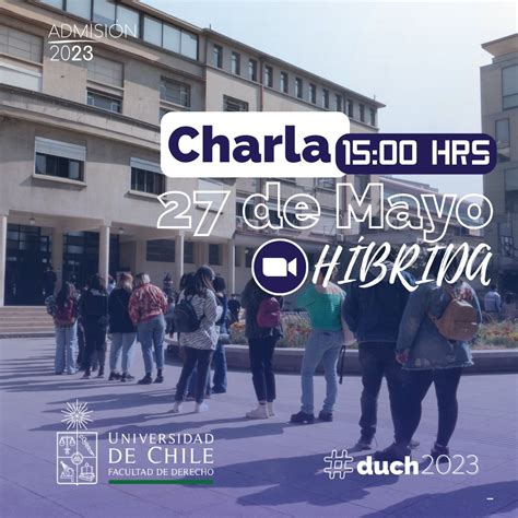 Facultad De Derecho On Twitter Agenda Charla Abierta Admisi N