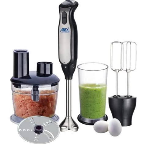 Anex AG 130 3 In 1 800W Deluxe Hand Blender Price In Pakistan 2024