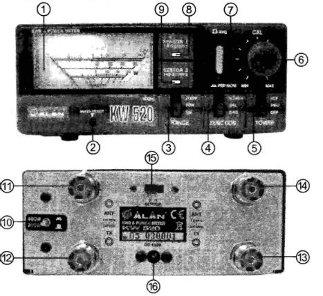 Alan Kw Swr Power Meter Mhz Instructions