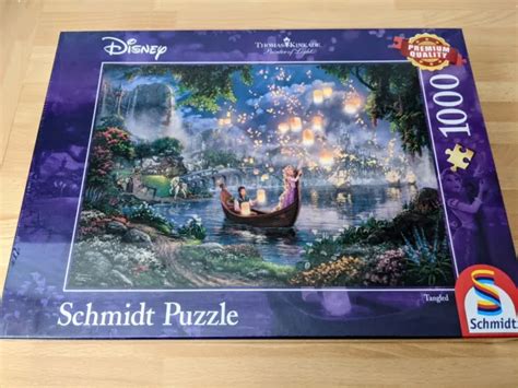 DISNEY TANGLED SCHMIDT Thomas Kinkade 1000 Piece Jigsaw Puzzle 15 99