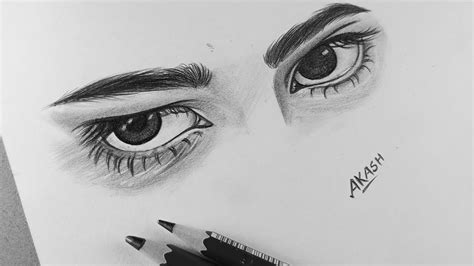 How To Draw Eyes Tutorialstep By Step Eyes Drawing Easyfull Process