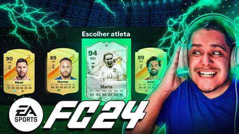 O MEU PRIMEIRO FUT DRAFT NO FC 24 FOI ÉPICO YouTube