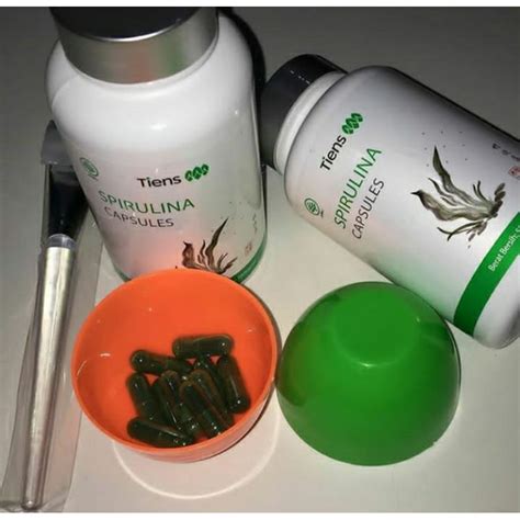 Jual Masker Spirulina Tiens Original Indonesia Shopee Indonesia