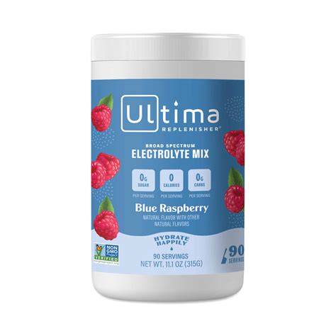 Ultima Replenisher Electrolyte Hydration Powder, Blue, 44% OFF