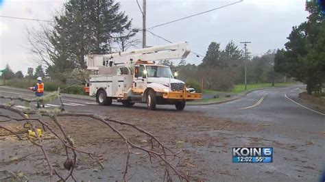 Storm Cleanup Underway On Oregon Coast Youtube