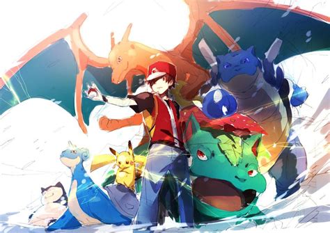 Pokemon Red Vs Gold Wallpapers Wallpaper Cave