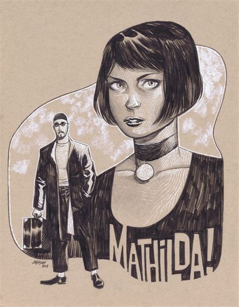 Leon and Mathilda by Dave Johnson Comic Art | Comic art, Comics, Alex chung