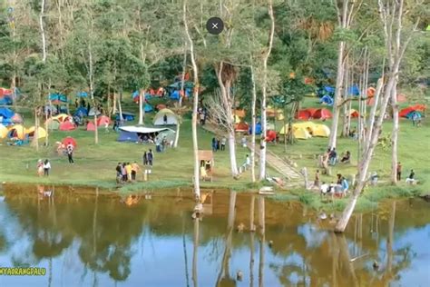 80 KM DARI KOTA PALU Objek Wisata Danau Ini Bisa Pasang Tenda Dan