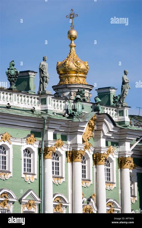 The Hermitage Winter Palace St Petersburg Stock Photo - Alamy