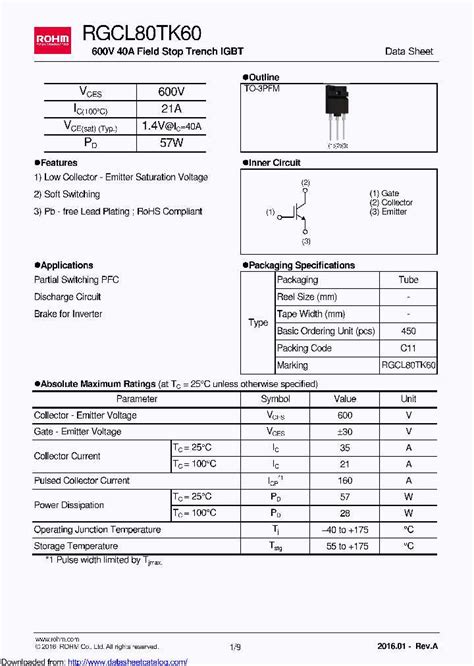 Igbt Datasheet: All You Need to Know About IGBT Specifications