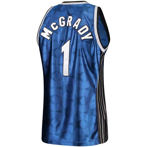 Nwt Mens Orlando Magic Tracy Mcgrady Mitchell Ness Blue Retro