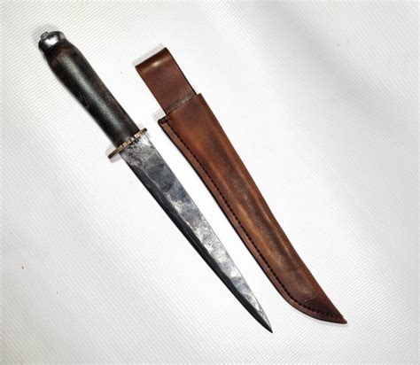 Hunting Bowie Knife Rustic Hand Forged Unique Personalized Etsy